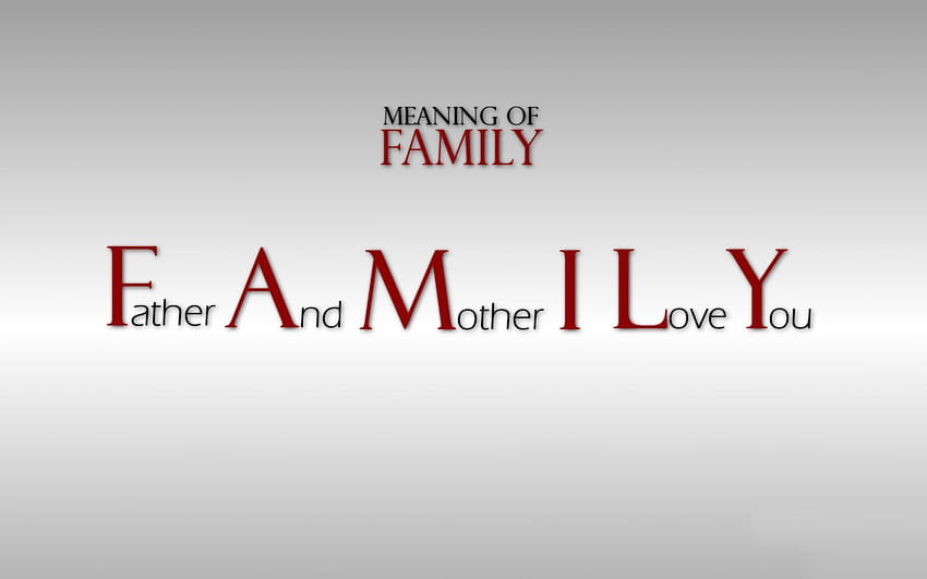 Family Quotes, i love my family HD wallpaper | Pxfuel