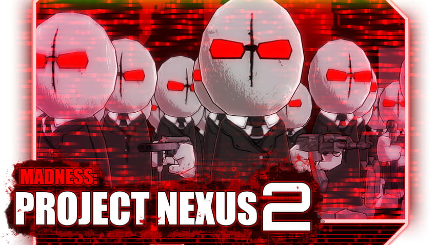 Madness Project Nexus hat alle Charaktere gehackt HD-Hintergrundbild