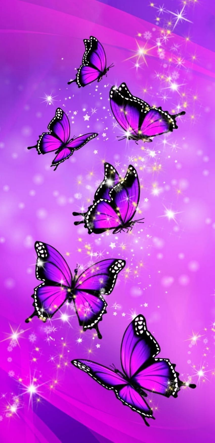 Butterfly iPhone on Dog, iphone purple butterfly HD phone wallpaper