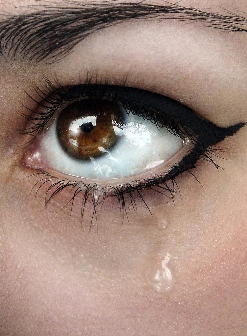 Crying Eyes, girl sad eyes HD phone wallpaper | Pxfuel