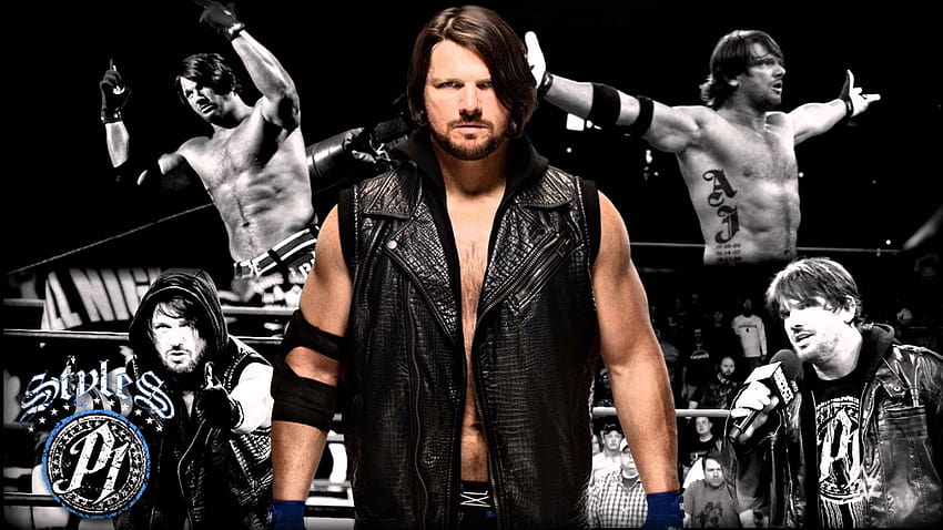 WWE Superstar AJ Styles ซูเปอร์สตาร์ WWE วอลล์เปเปอร์ HD