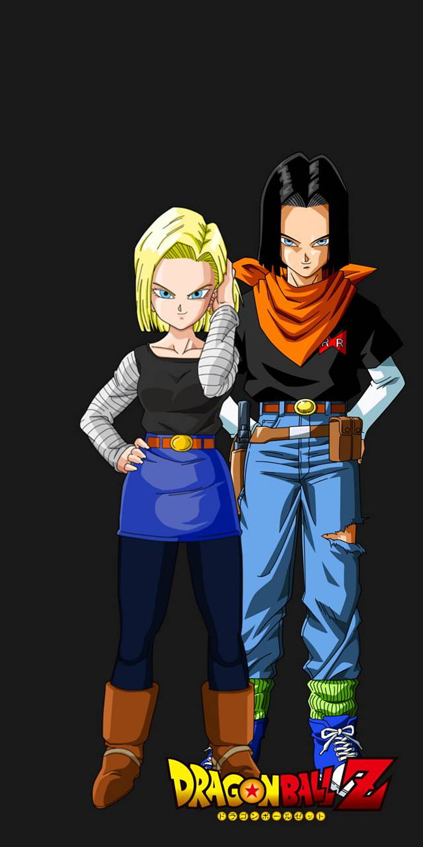 Android 17 and 18 by eddy0513 HD phone wallpaper | Pxfuel