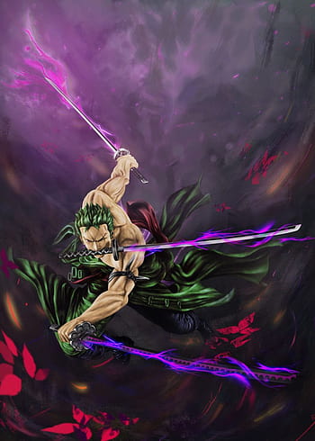 Zoro Haki Enma One Piece, an art print by Anime & Manga aesthetic - INPRNT