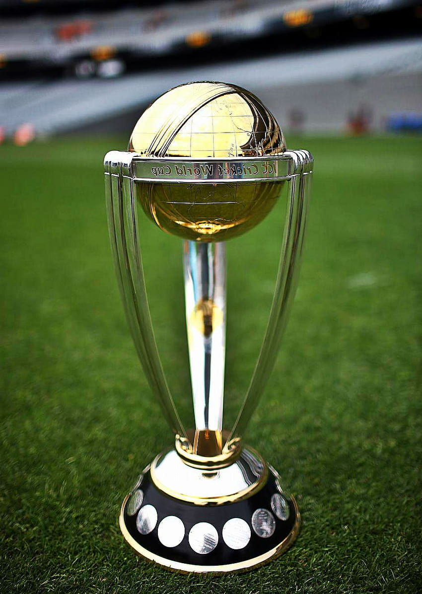 Trofeo de la Copa del Mundo 2015, trofeo de la copa del mundo de cricket fondo de pantalla del teléfono