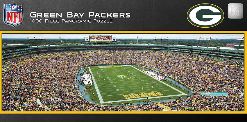 MASTERPIECES 1,000 Piece NFL Series Green Bay Packers Stadium Puzzle, green bay packers stadium lambeau field HD wallpaper