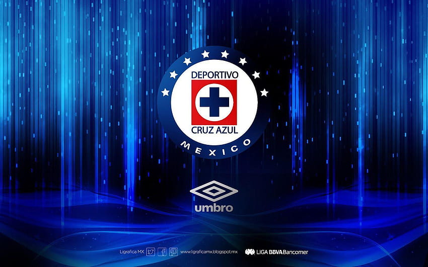 Ligrafica MX: Liga Bancomer MX • 02112013CTG, cruz azul Sfondo HD