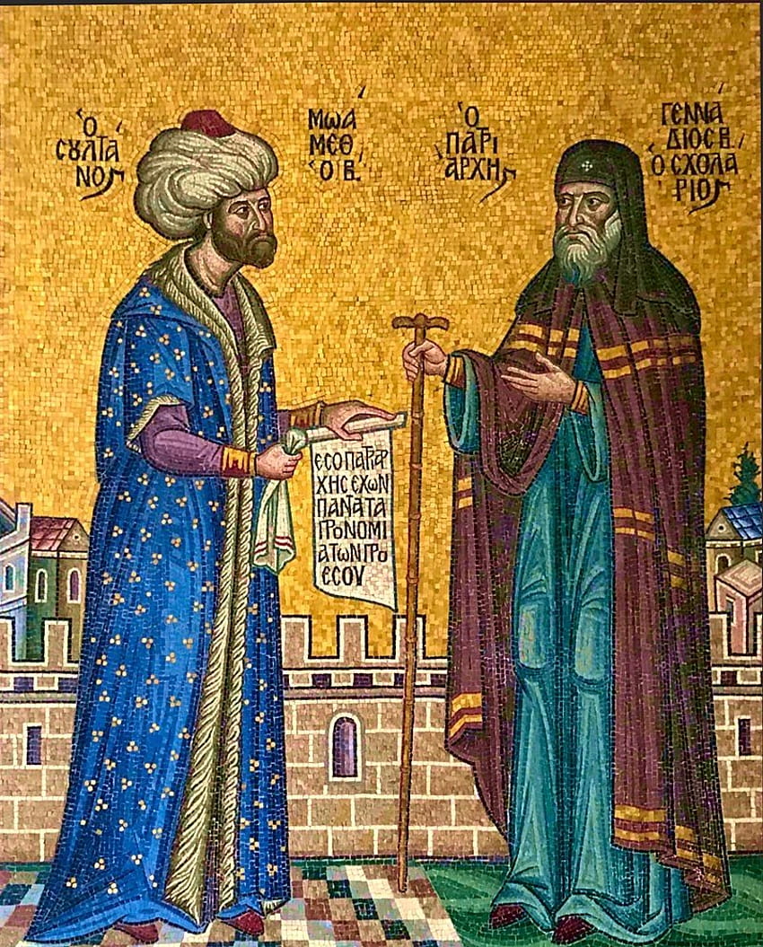 オスマン王位の強力な主権者: スルタン メフメト 2 世 (征服王) HD電話の壁紙
