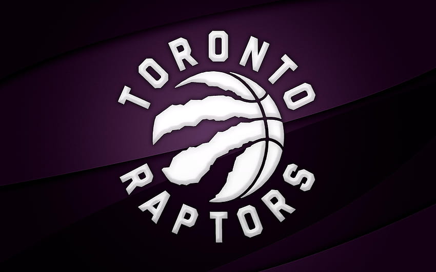 Nowe logo Raptors, ujawniono cztery kolory, toronto raptors 2018 Tapeta HD