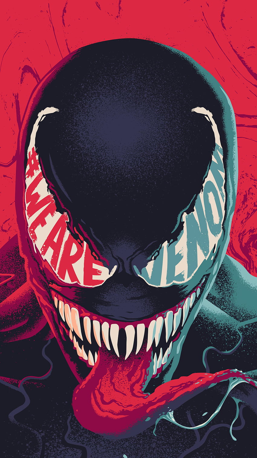 We Are Venom Opere d'arte in risoluzione 2160x3840, fumetti Marvel Venom Sfondo del telefono HD