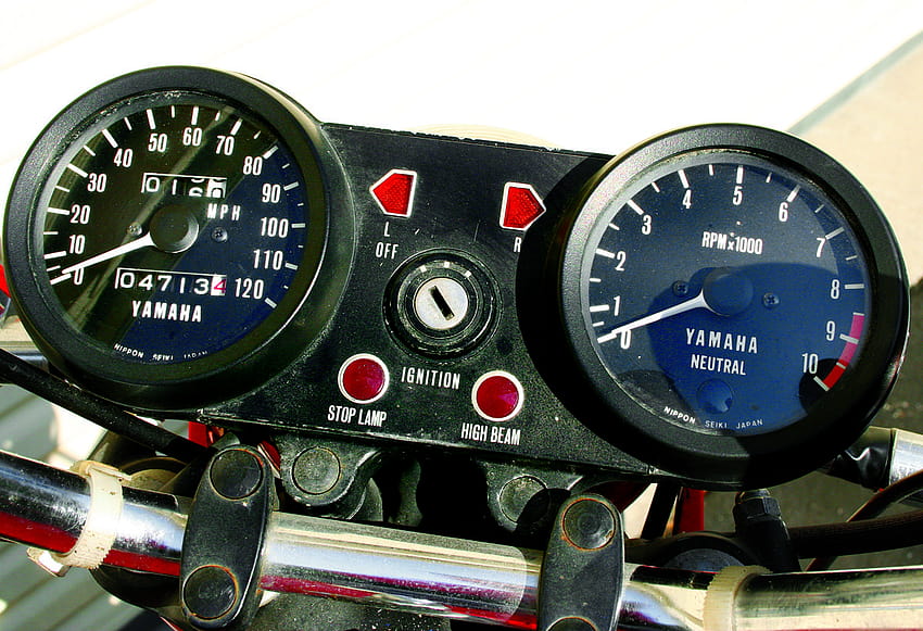 Yamaha RD350 Instrument Console, rd 350 HD wallpaper