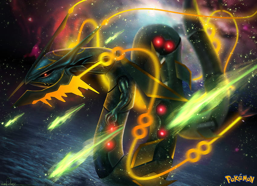 conceptual dragon mega pokemon rayquaza realistic [6000x4333] for your , Mobile & Tablet, baby rayquaza HD wallpaper