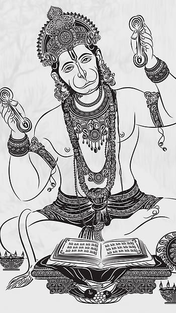 Hanuman god illustration hi-res stock photography and images - Page 3 -  Alamy