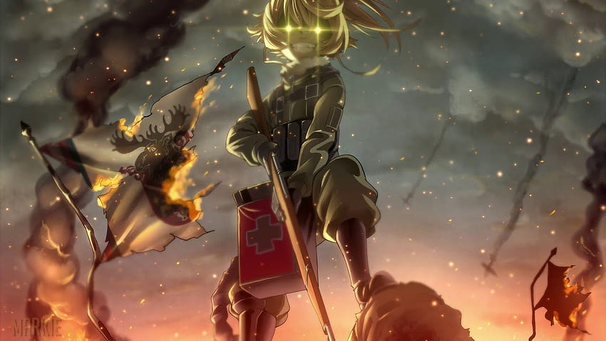 Anime War Cute Soldier Bomb Tears To Tiara HD wallpaper  Peakpx