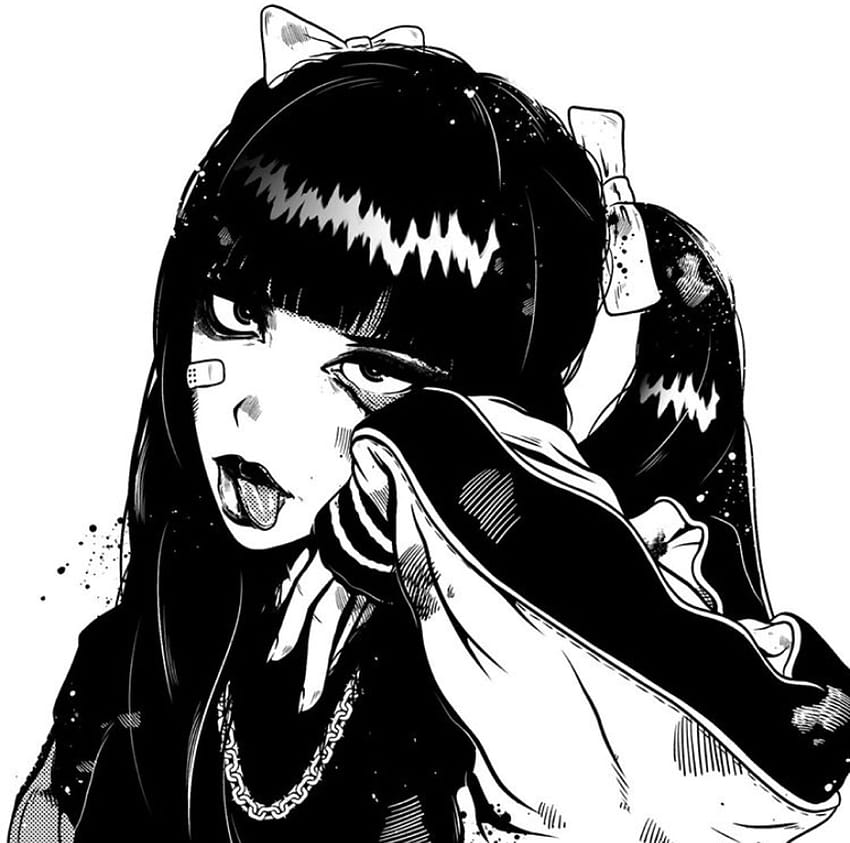 Manga PFP  Aesthetic Black and White Anime PFP for TikTok Discord