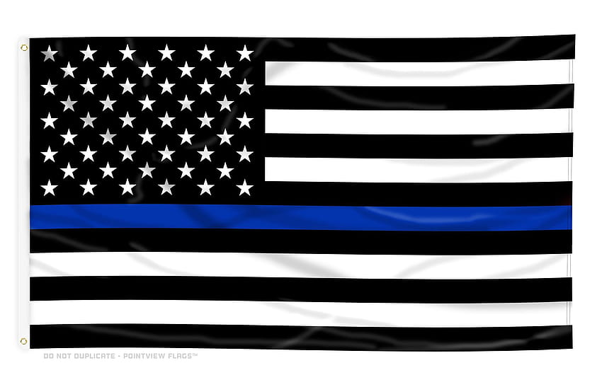 Thin blue line Logos, law enforcement appreciation day HD wallpaper
