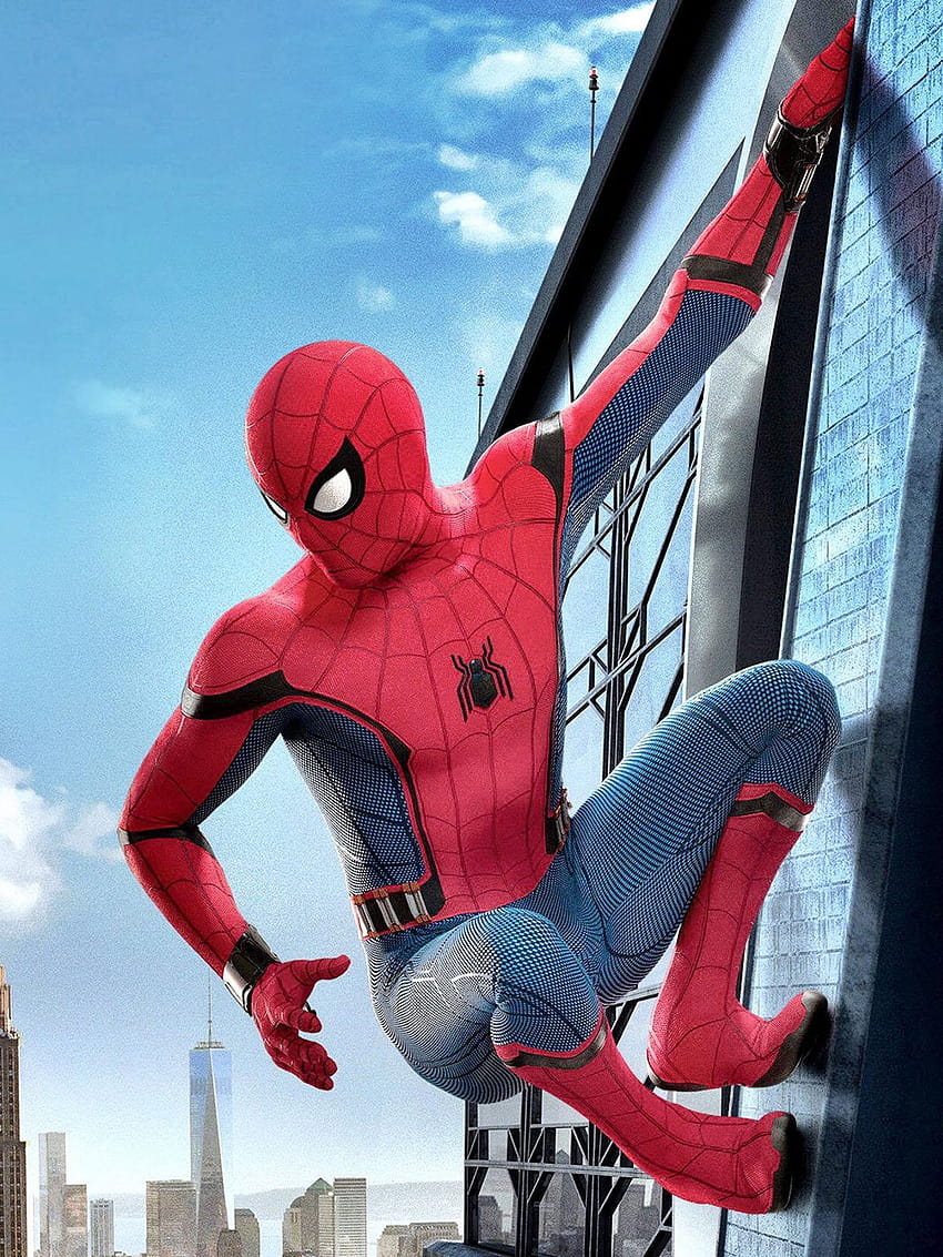 Spider Man Homecoming New Poster 2017 Pure, Spider Man Homecoming Mobile fondo de pantalla del teléfono