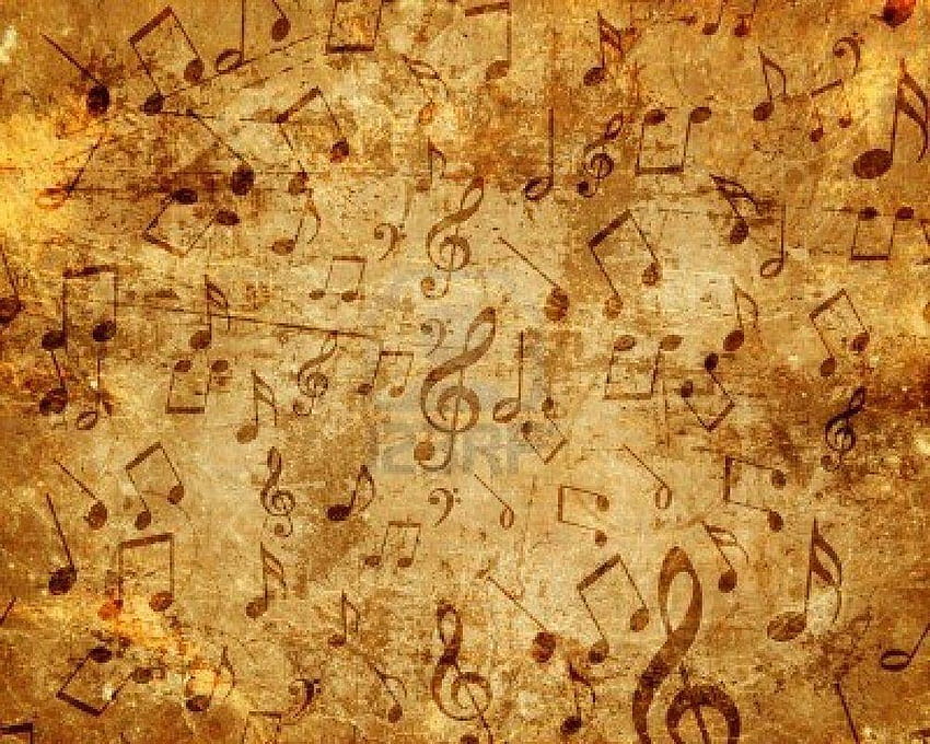 music notes symbols HD wallpaper