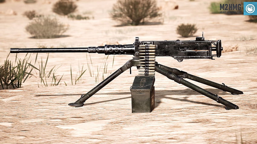 Schweres Maschinengewehr M2 in Waffen HD-Hintergrundbild