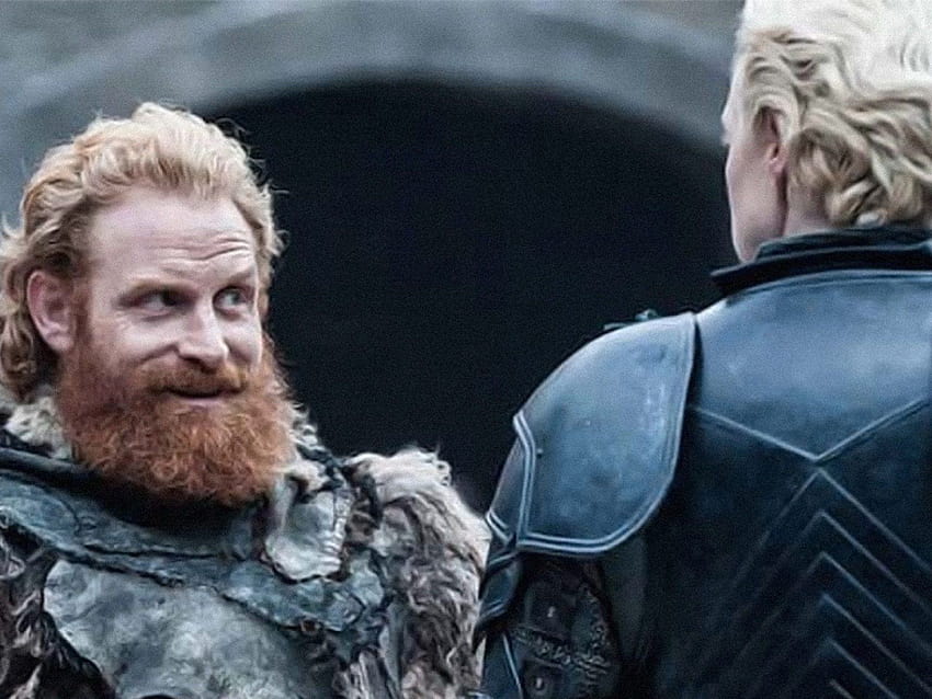 Game of Thrones'un 8. Sezonu'nun Brienne of Tarth Aktörü Tormund Giantsbane İpucunu Düşürdü HD duvar kağıdı