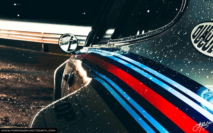 Cette magnifique Porsche 911 RSR Martini Racing devrait être votre nouvelle Fond d'écran HD
