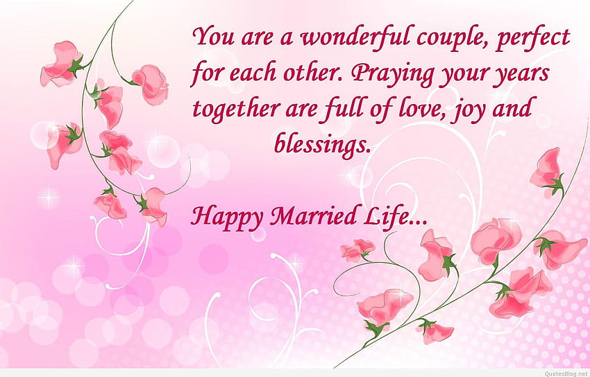 Congratulazioni di matrimonio Gif, desideri e messaggi Sfondo HD