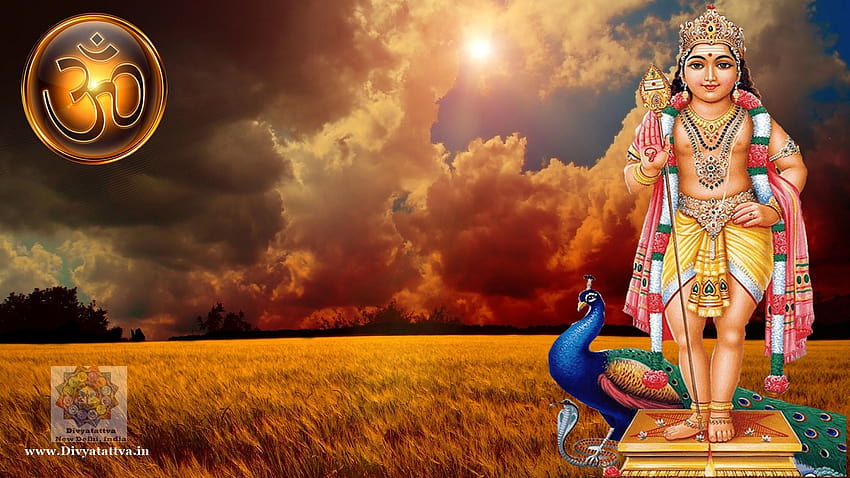 Hindu God Muruga Kartikeya Subrahmanya to Decorate your Backgrounds, indian goddess HD wallpaper