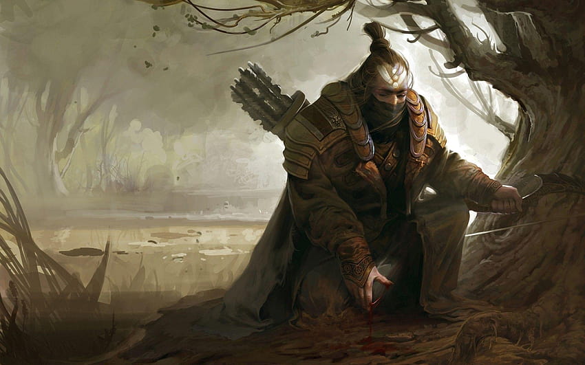 hunter, archers, fantasy art, Rangers ::, the archers HD wallpaper