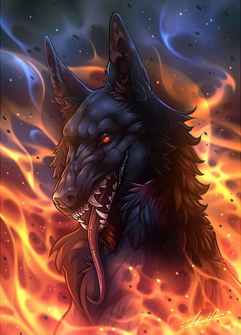 Pin on Demon Wolf
