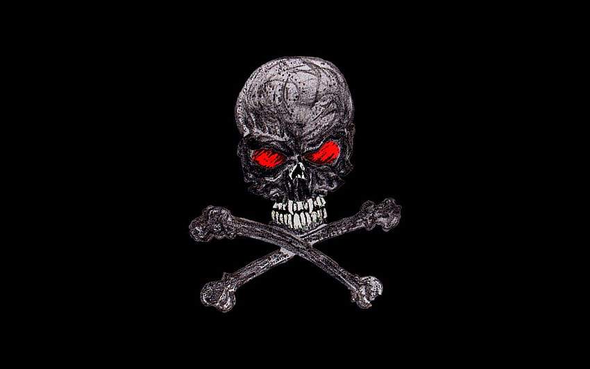 Cool Skull, skeleton head HD wallpaper