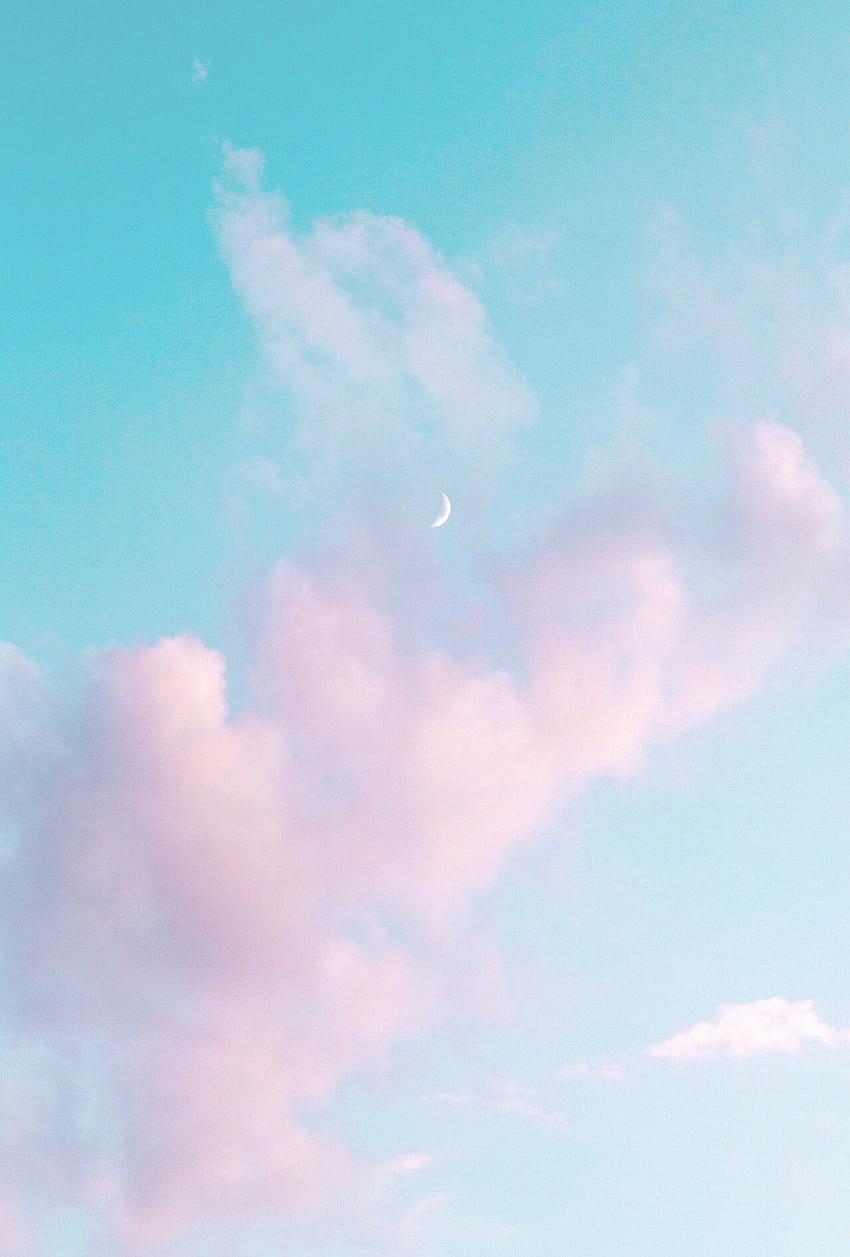 Pastel Aesthetic Clouds on ... .dog, pastel clouds HD phone wallpaper ...