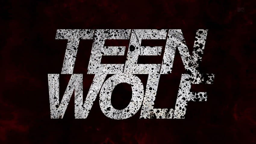 Teen Wolf, wolf logo HD wallpaper