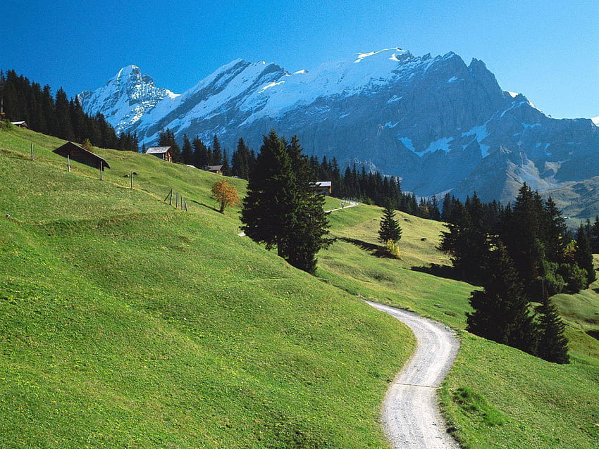 Bernese Oberland, Switzerland and HD wallpaper