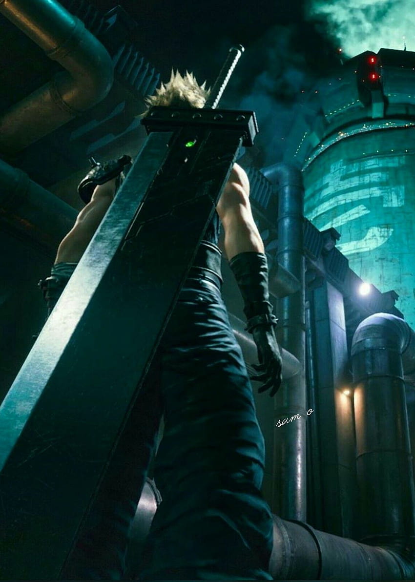 Cloud striffe in ffvii remake, ff7 remake android HD phone wallpaper