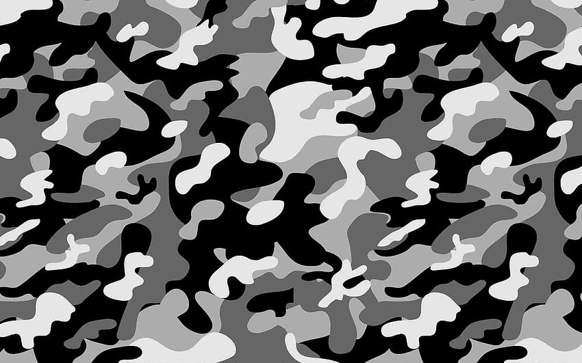 camuflagem escura, camuflagem militar, fundos escuros, padrão de camuflagem, texturas de camuflagem, camuflagem, camuflagem preta com resolução 2560x1600. Alta qualidade papel de parede HD
