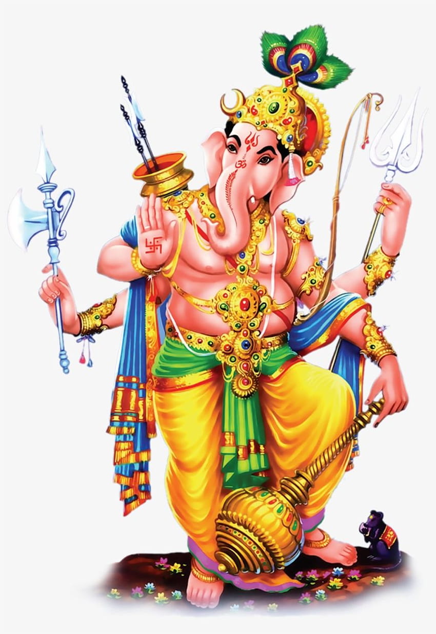 Lord Vinayaka Ganesh Standing Png วอลล์เปเปอร์โทรศัพท์ HD