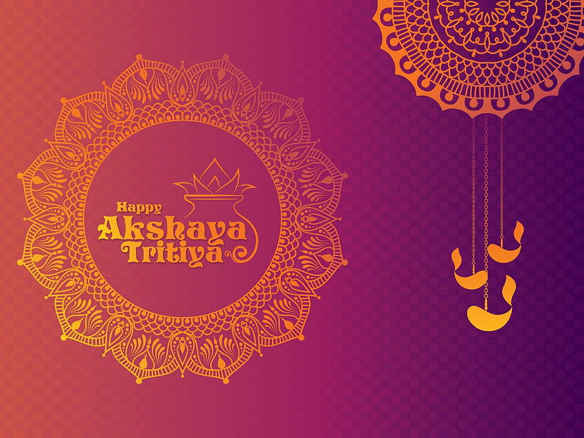 Happy Akshaya Tritiya 2019: życzenia, wiadomości, karty, akshay tritiya Tapeta HD