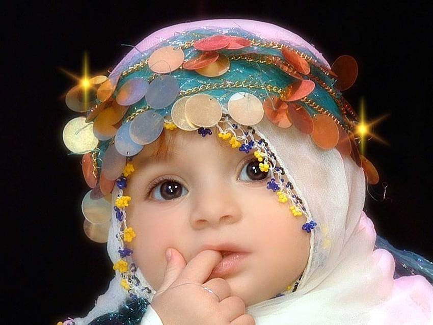 かわいい女の赤ちゃん、小さな女の赤ちゃん 高画質の壁紙