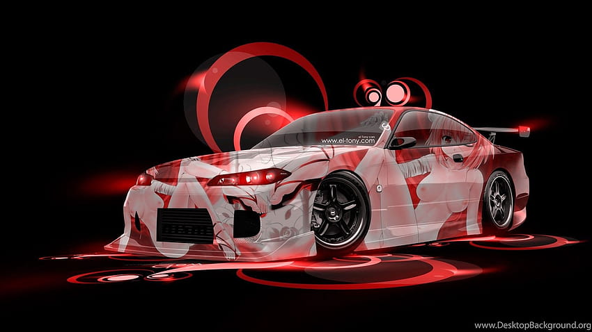 Nissan Silvia S15 JDM Anime Aerography City Car 2014 « El Tony Backgrounds, anime  jdm 1920x1080 HD wallpaper | Pxfuel