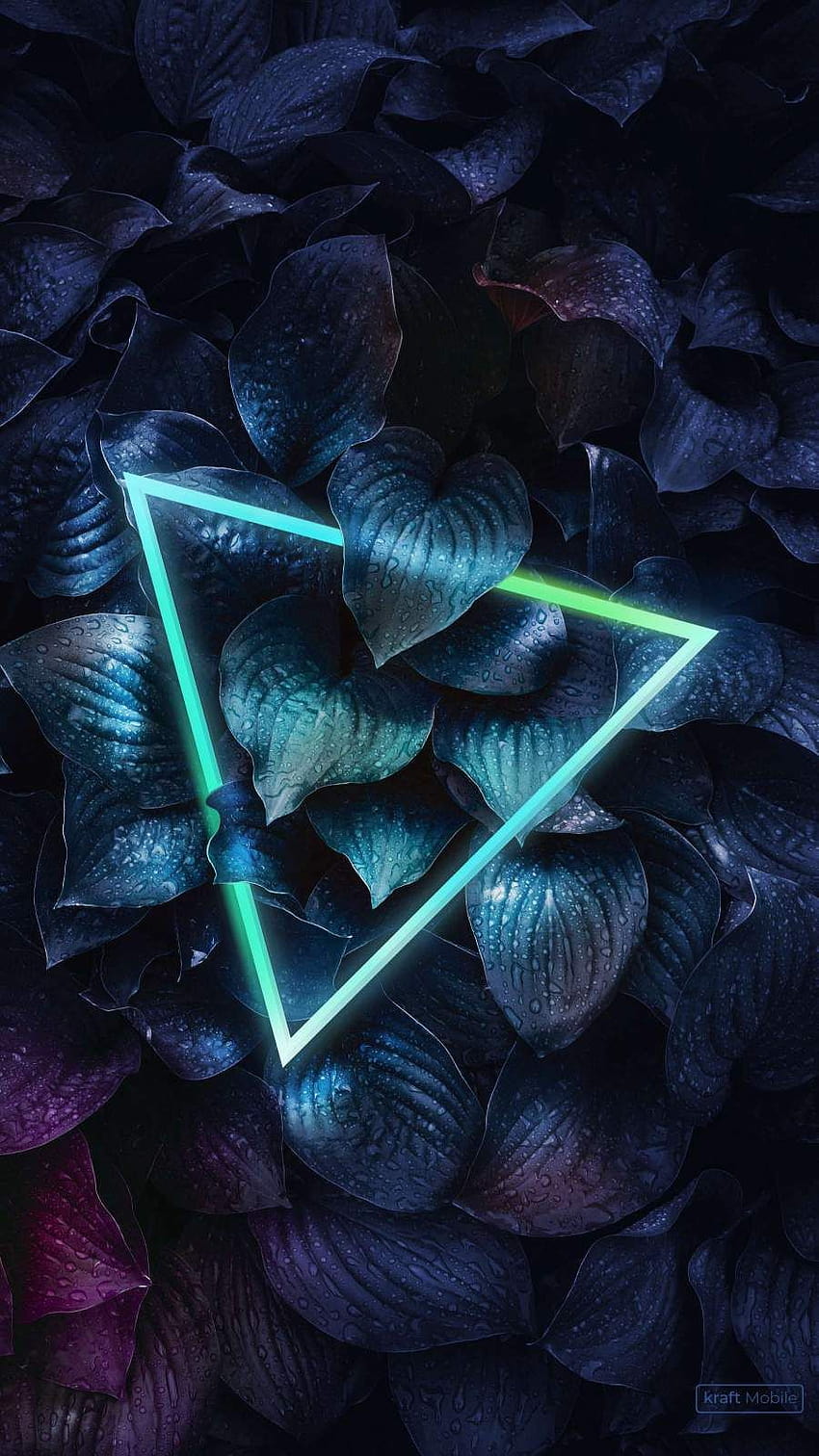 Triangle Neon Forest iPhone, neon triangle HD phone wallpaper | Pxfuel