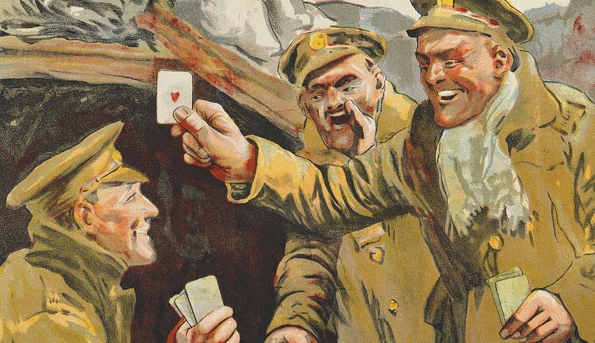 Нотингам на фона и контекста на Първата световна война от Мириам Джаксън, на фона на Първата световна война HD тапет