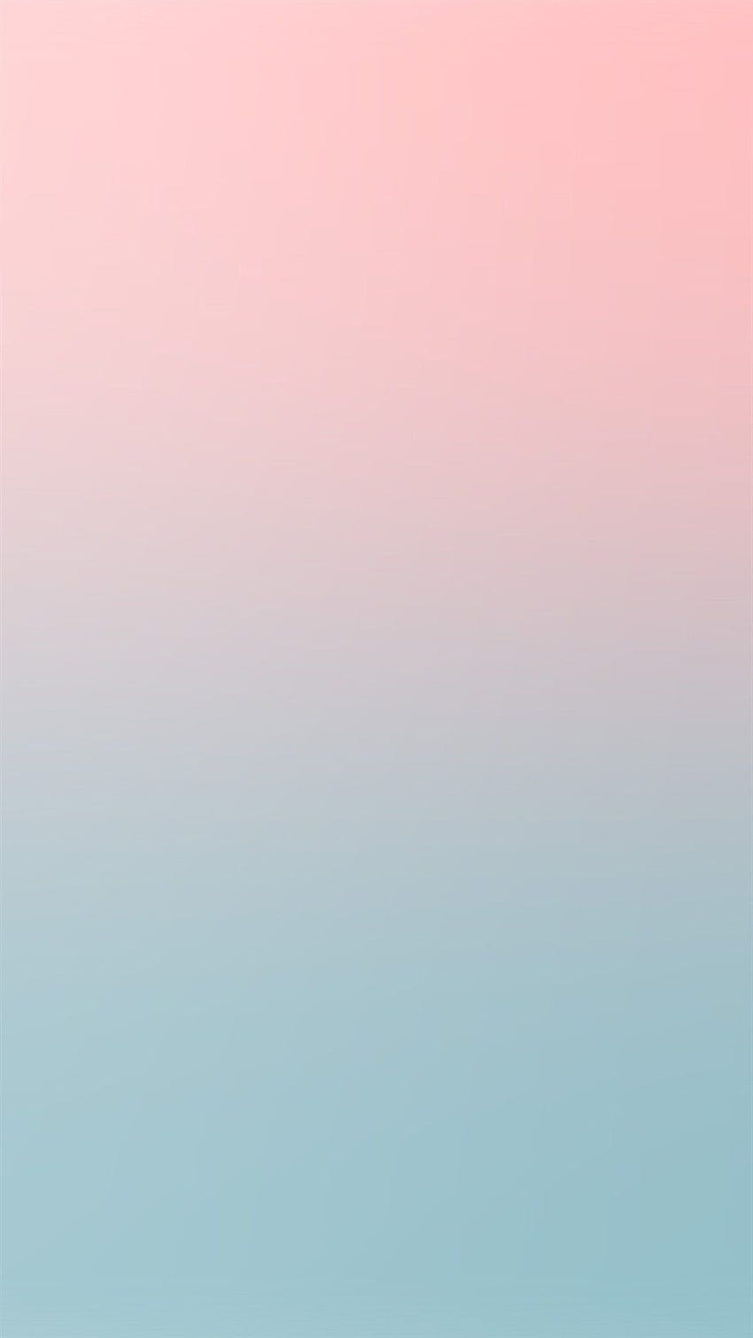 Gradação de desfoque pastel suave rosa azul iPhone 8, estética rosa suave Papel de parede de celular HD