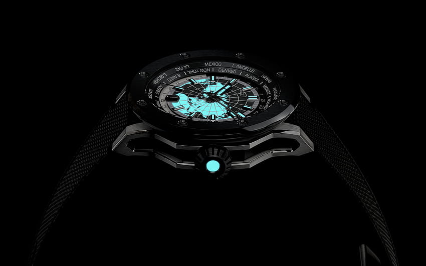 ZTAGE Debuts the Earth Hour 2022, An Illuminated Worldtimer HD wallpaper