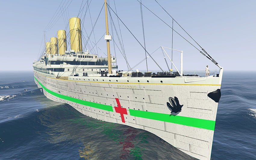 HMHS Britannic Paintjob para Titanic papel de parede HD