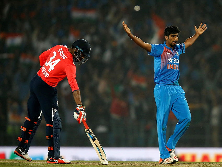 Jasprit Bumrah denies England at the death as India level Twenty20 HD wallpaper