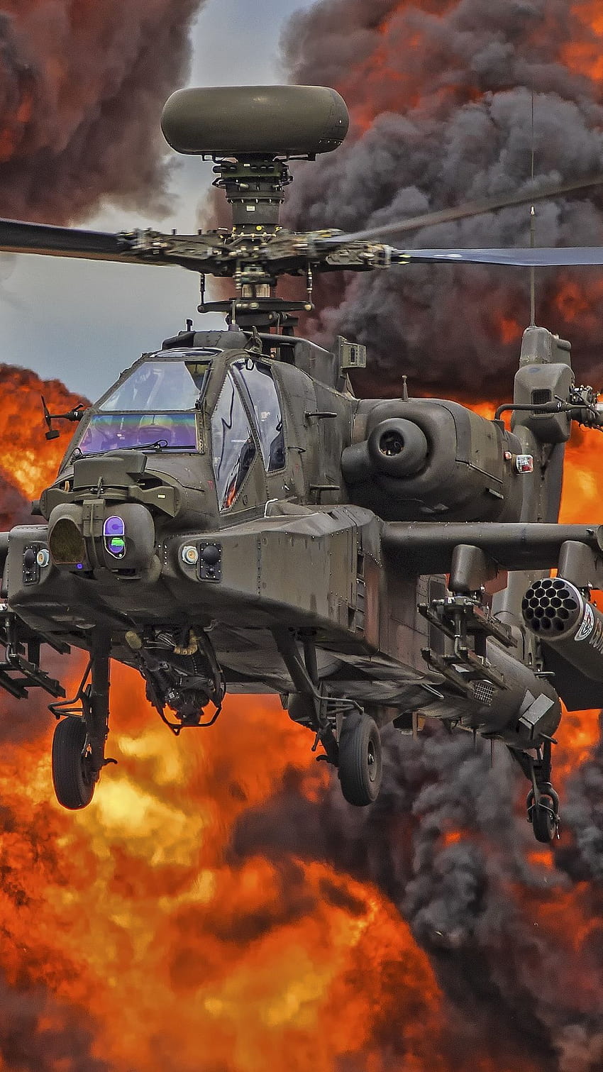 Militar / Boeing Ah, call of duty ghosts apache helicóptero Papel de parede de celular HD