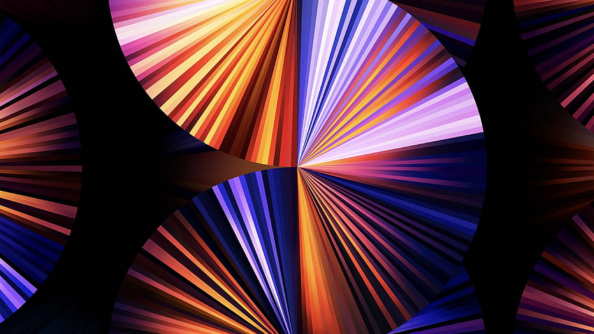 iPad Pro 2021 , Apple Event 2021, Purple, Light, Colorful, Stock, Multicolor, Abstract, 2021 ipad pro HD wallpaper