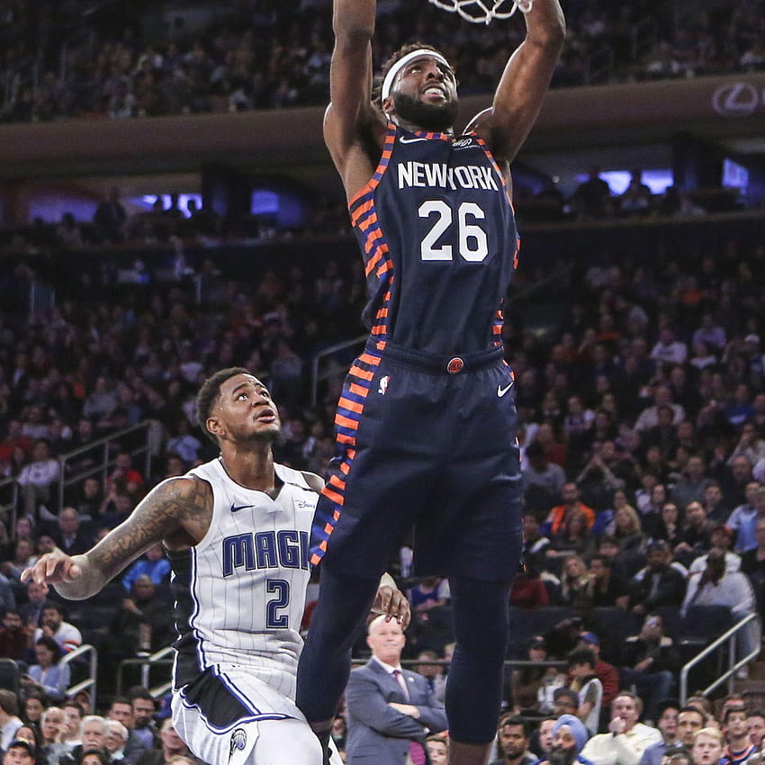 Mitchell Robinson wants in on the NBA Dunk Contest HD phone wallpaper