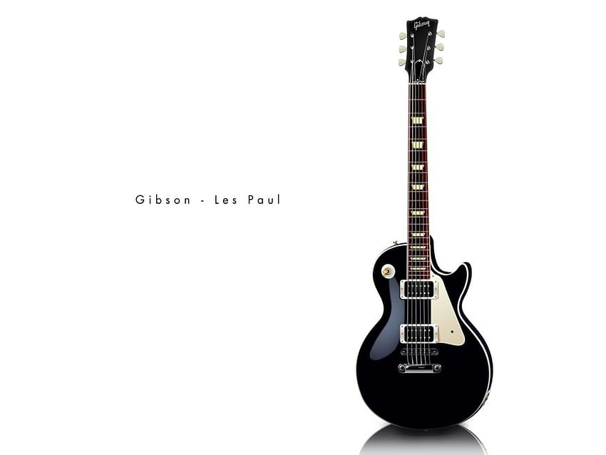 Gibson Android, Epiphone Les Paul Black papel de parede HD