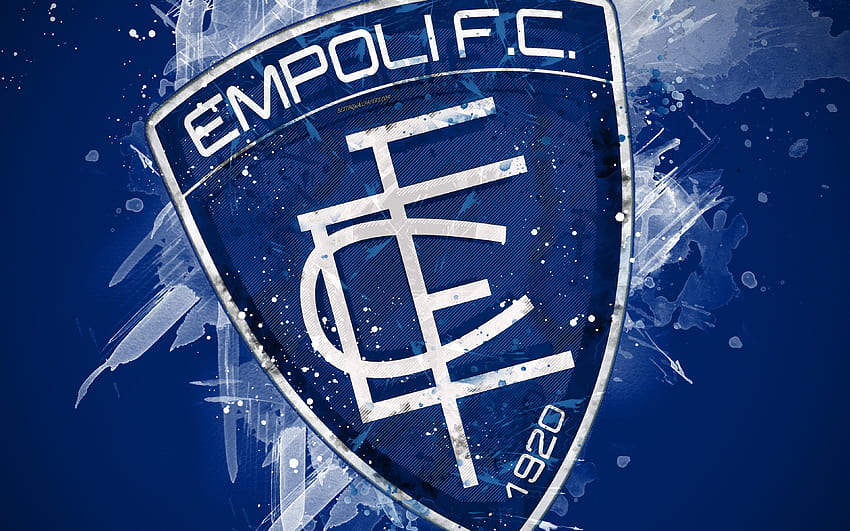Empoli FC, paint art, creative, Italian HD wallpaper