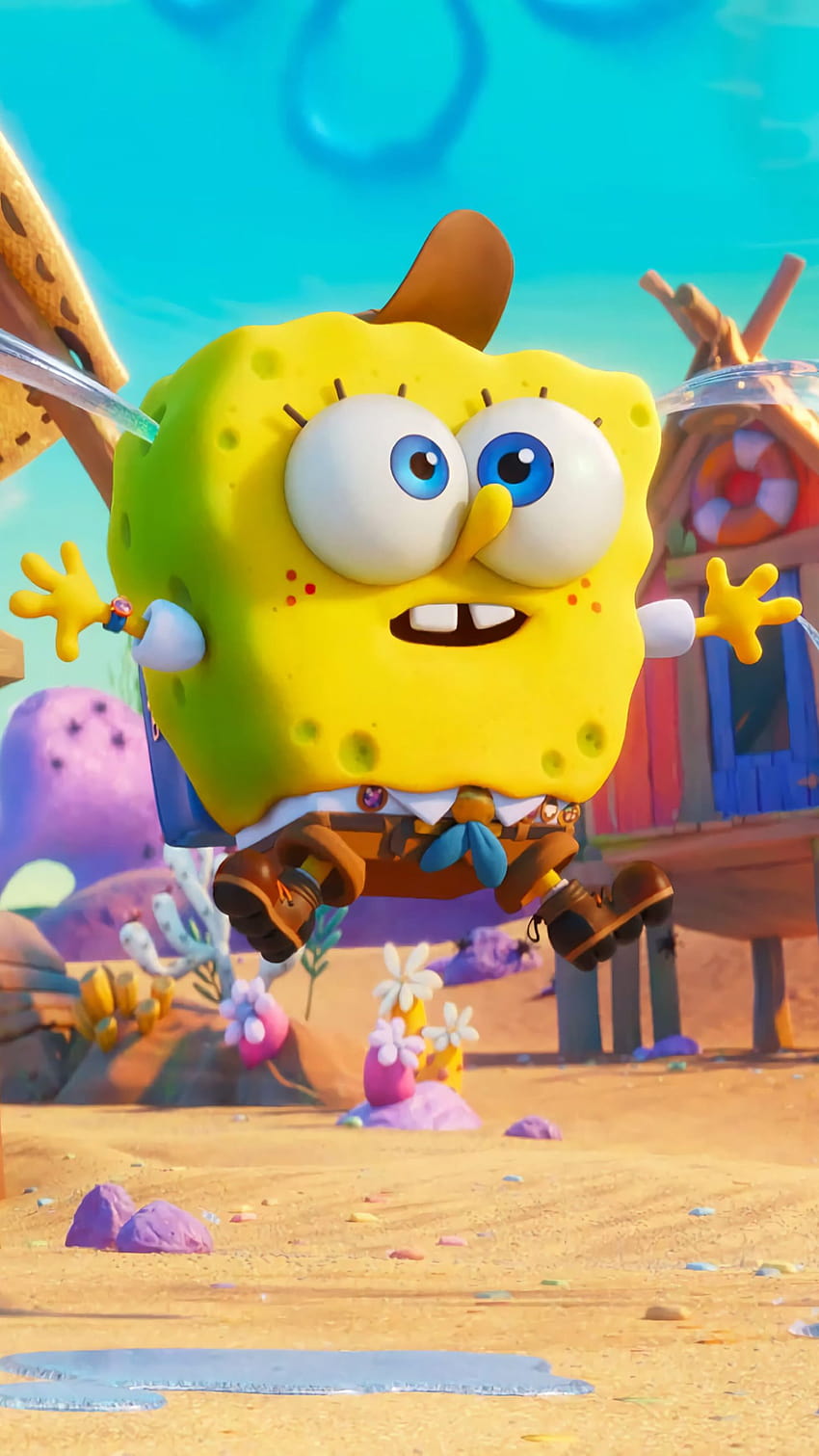 The SpongeBob Movie: Sponge on the Run, spongebob 3d HD phone wallpaper